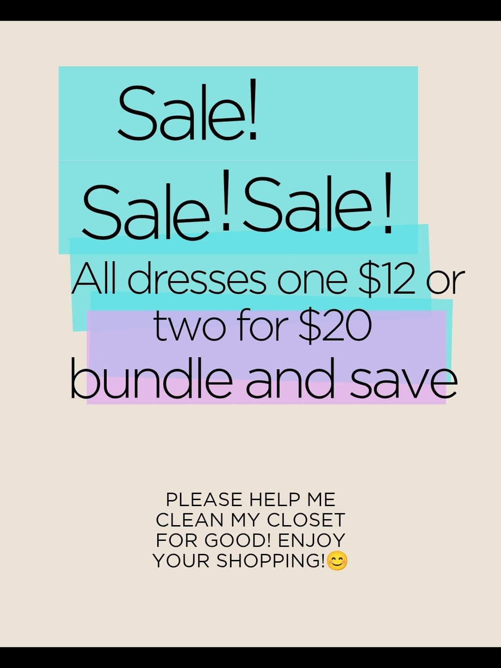 Sale! All Dresses!!!